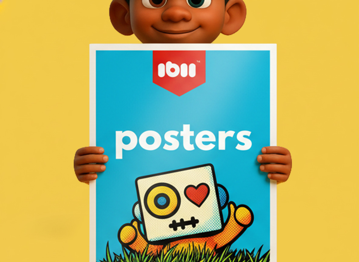 ibii holding poster