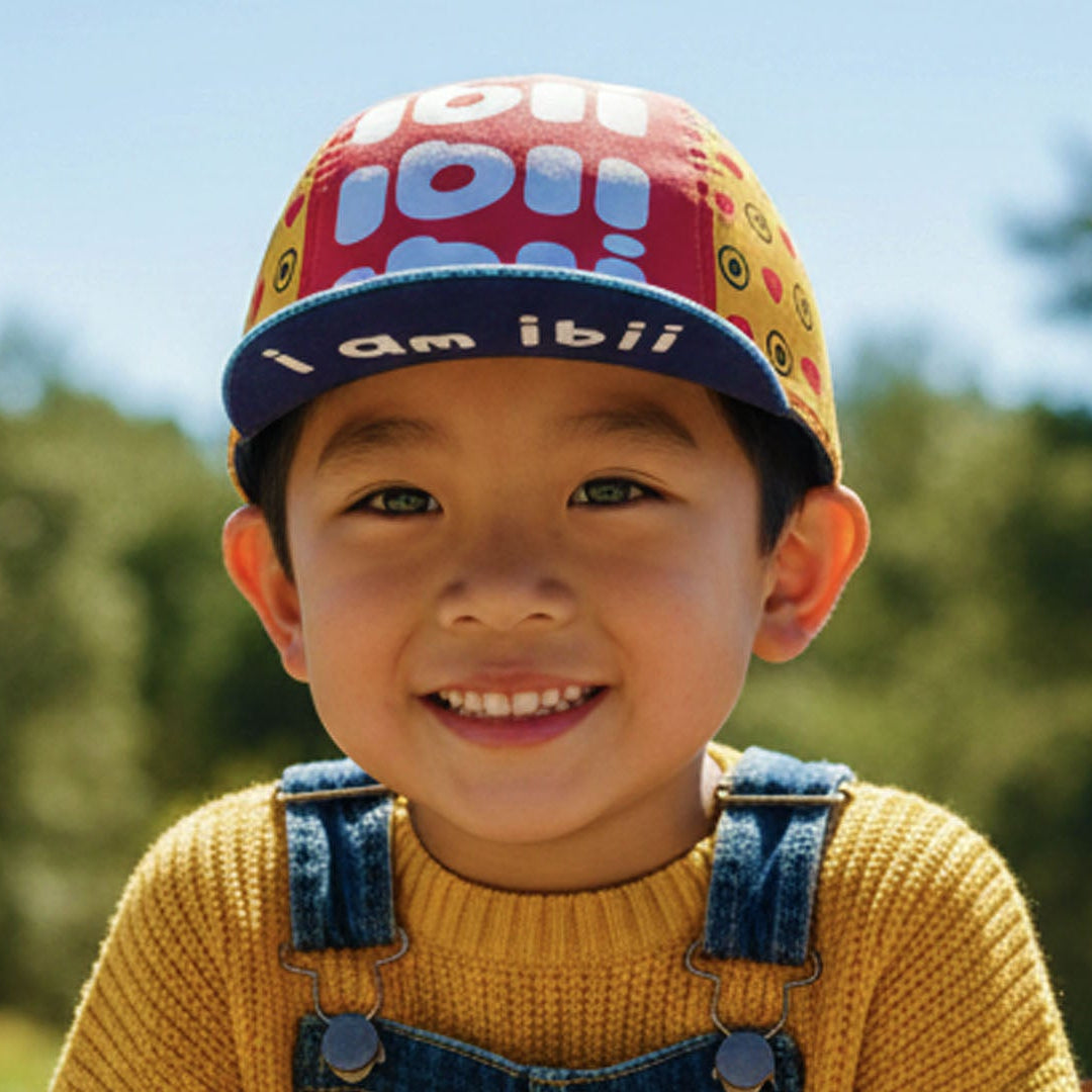 Boy wearing cap